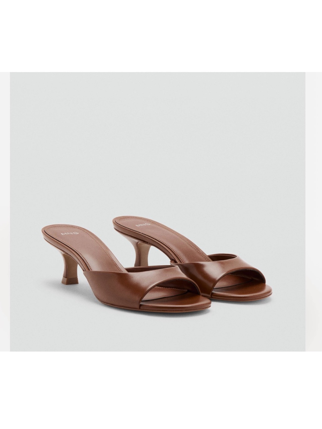 Mango Brown Heels.